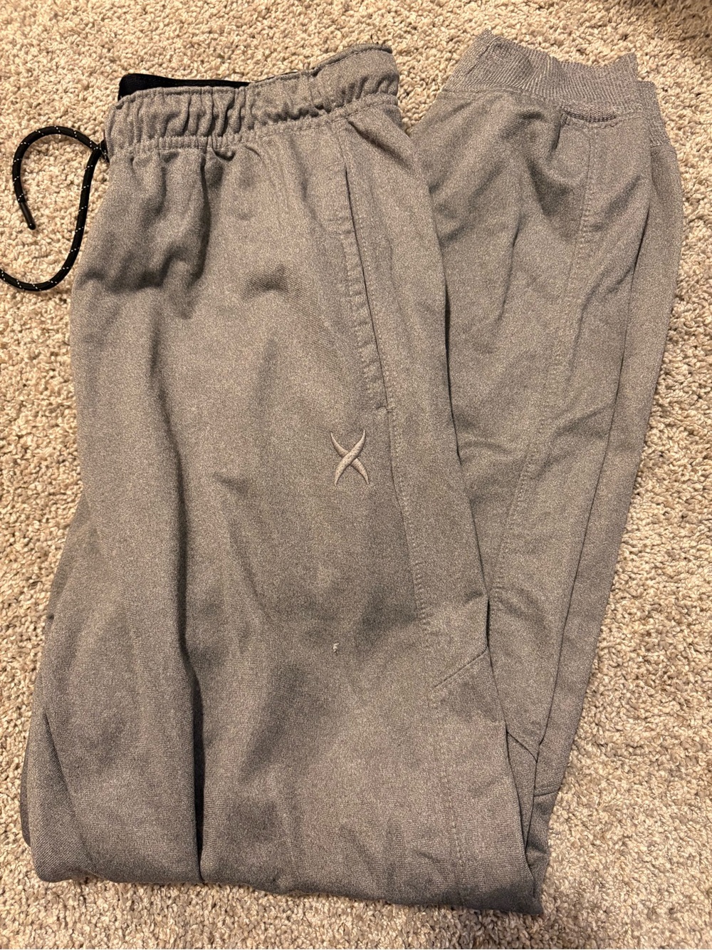 Game Time Gray Men's Jogger Sweatpants - Pull-On Athletic Style